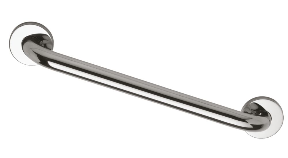 Barre d'appui droite Pellet pour usage domestique, acier inoxydable, 400mm (1 pièce)