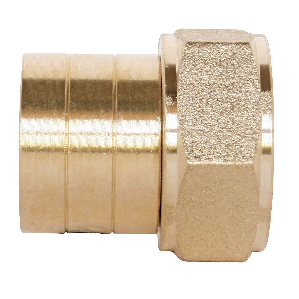 Raccord femelle PER à glissement 16mm x 12/17 - 3/8" Fixoconnect