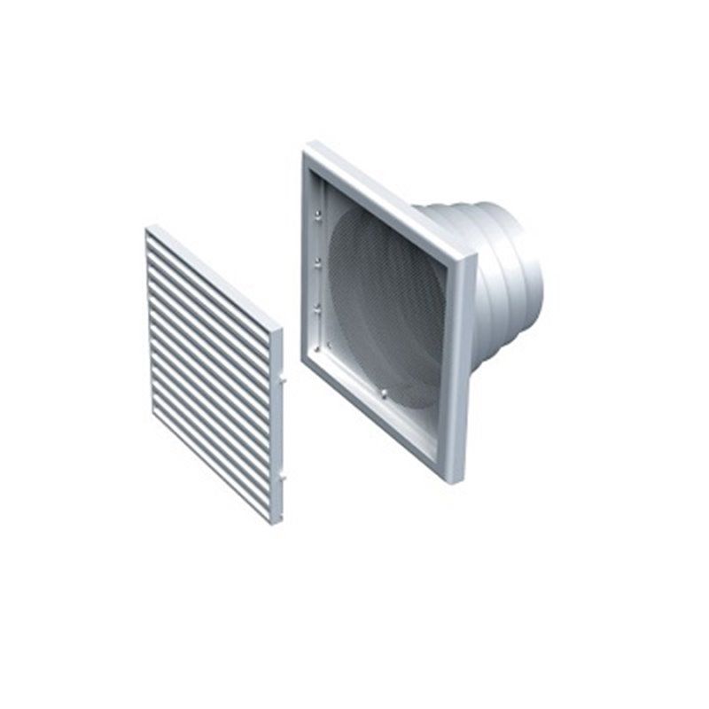 Ventilation réglable Aldes blanche 186 x 186mm