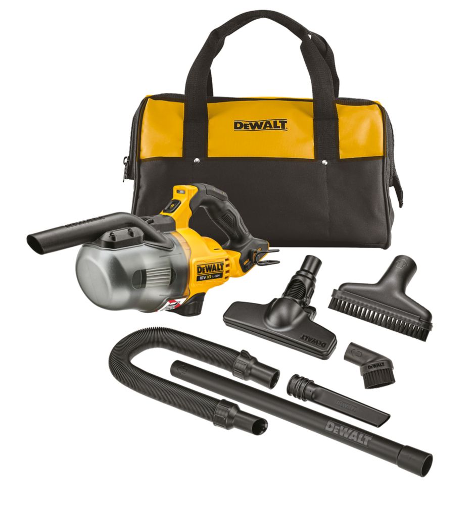 Aspirateur à main poussière classe L sans fil brushless DEWALT DCV501LN-XJ 18V Li-ion XR, sans batterie ni chargeur