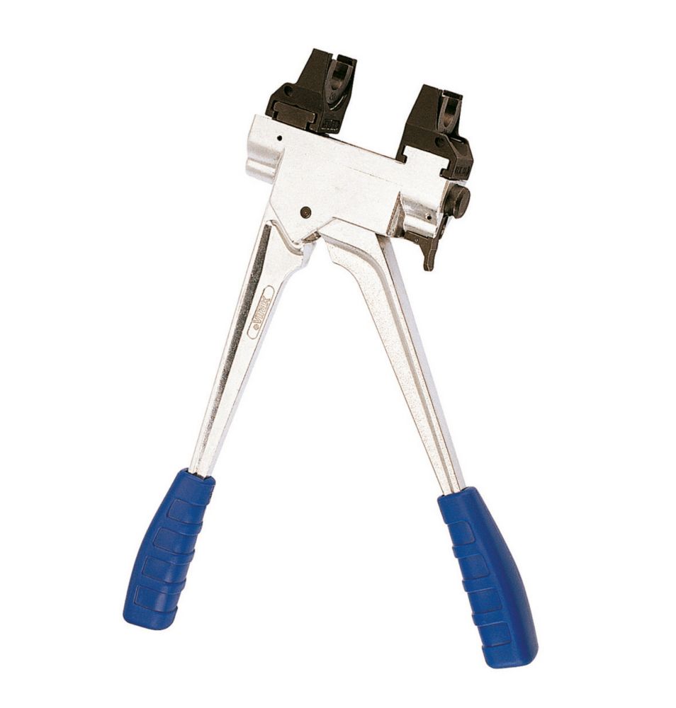 Outil de sertissage axial manuel Virax série 5 à 6 lames 450 mm pour tubes multicouches et PER