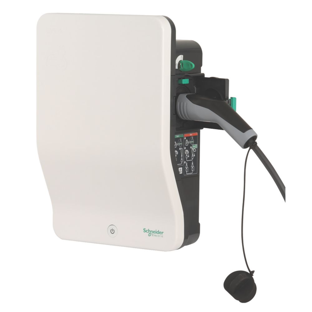 Borne de recharge voiture électrique Evlink Wallbox 7KW type 2 Clé IEC Schneider Electric