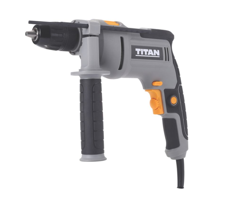 Perceuse à percussion filaire 220-240V Titan TTB877DRH 600W