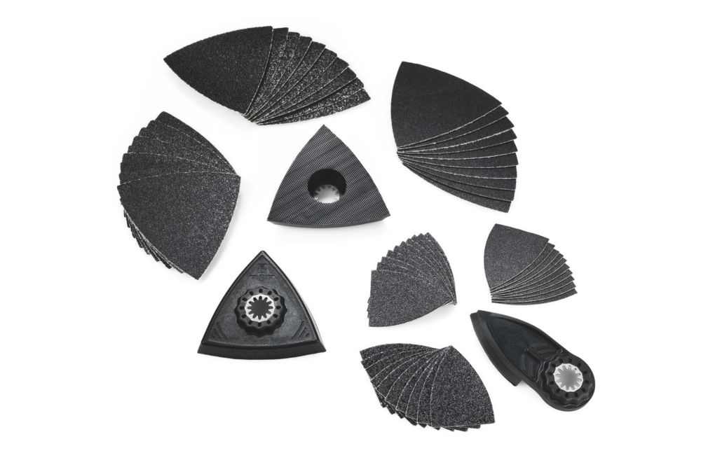 Kit de 63 accessoires pour outil multifonction grains assortis 270 x 160mm Fein