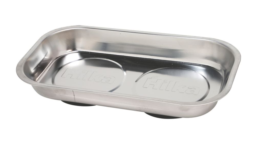 Plateau magnétique rectangulaire en acier inoxydable Hilka Pro-Craft