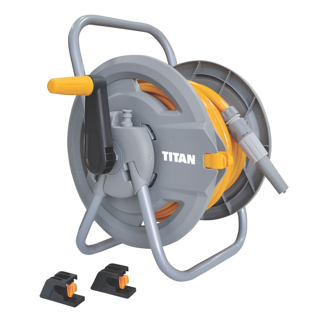 Dévidoir de tuyau Titan 25m