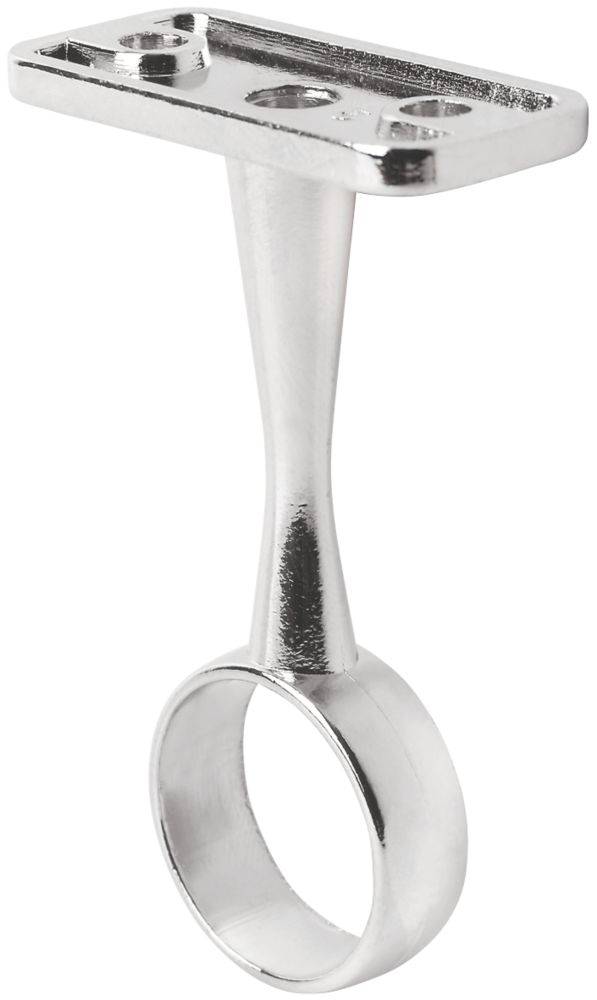 Support de tringle de penderie Smith & Locke en chrome poli 19mm