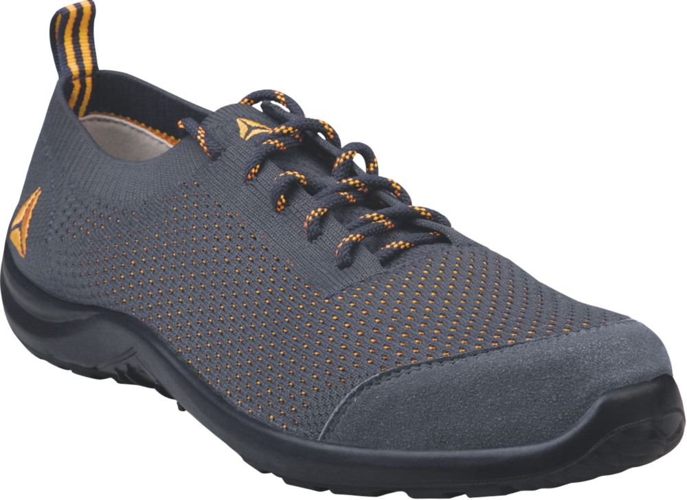 Baskets de sécurité S1 Delta Plus Summer grises / orange pointure 43