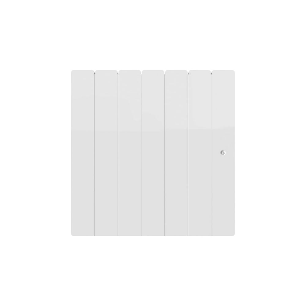 Radiateur pierre à inertie sèche Noirot blanc 1 000W