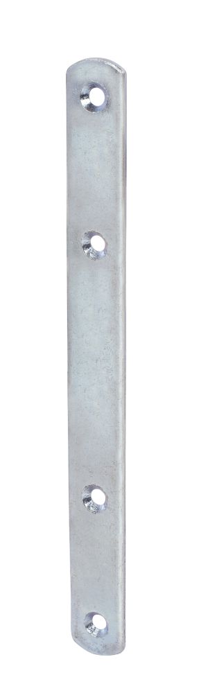 10 raccords de porte zingués 19 x 2,5 x 190mm