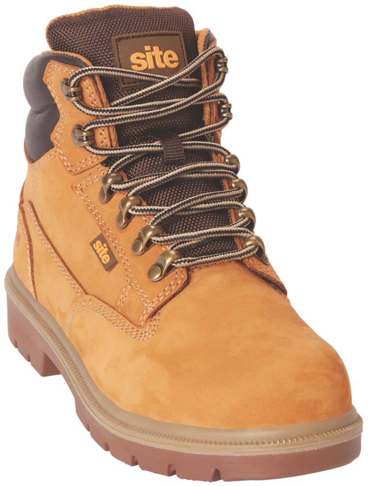 Chaussures de sécurité S1 P pour femme Site Skarn miel pointure 37