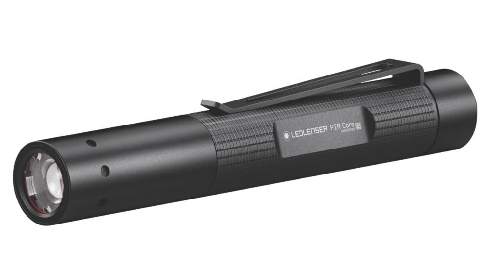 Lampe torche à LED rechargeable LEDlenser P2R CORE noire 120lm