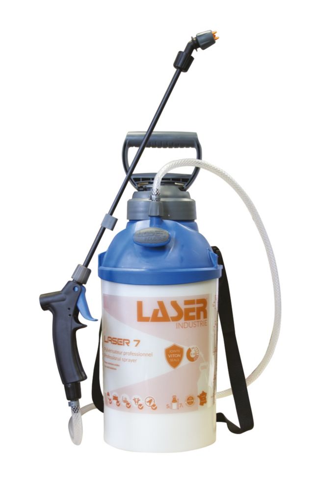 Pulvérisateur à pression blanc Laser Industrie Laser 7 Viton 5L 1 pièce