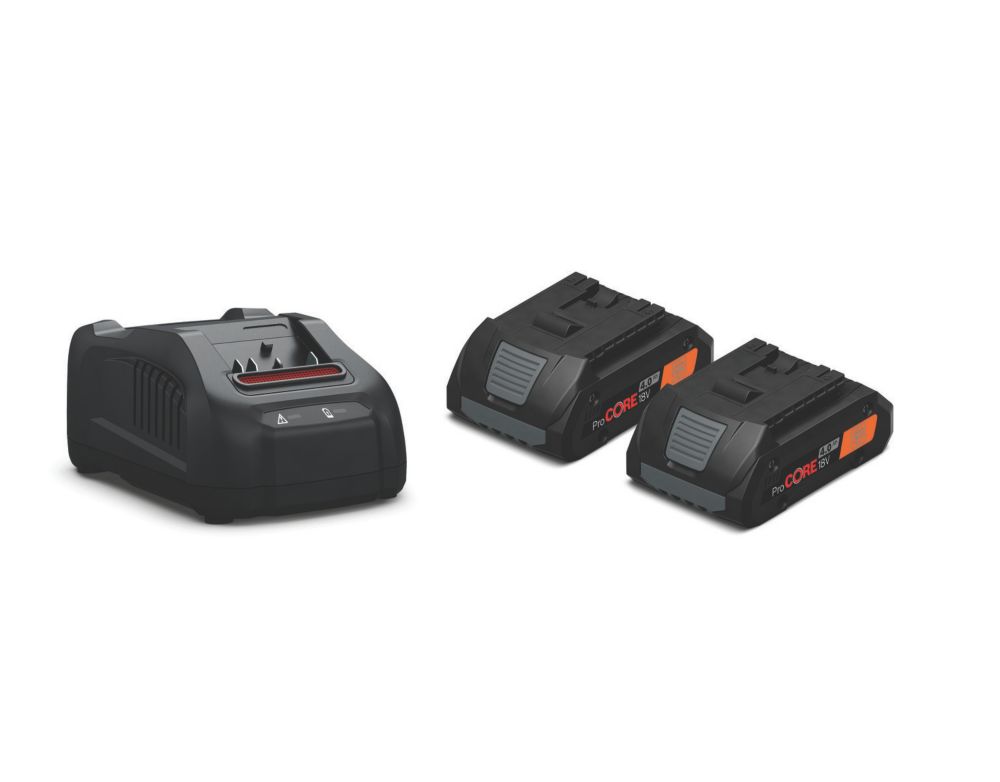 Batterie Li-Ion Fein 18V 4,0Ah ProCORE Coolpack et lot de chargeurs, 3 pièces