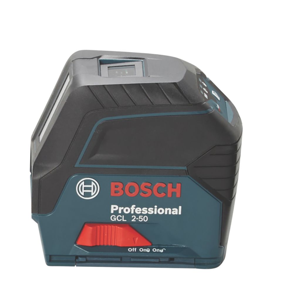 Niveau laser en croix Bosch Professional GCL 2-50 avec récepteur LR6