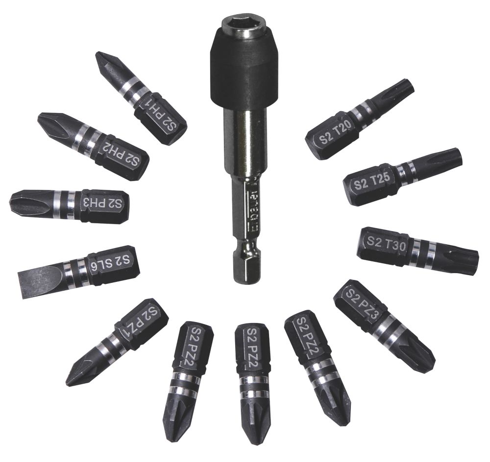Jeu de 13 embouts de visseuse assortis Erbauer