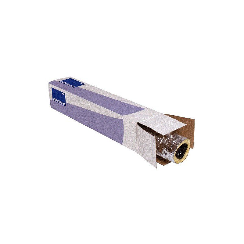 Conduits souples en PVC Aldes gris 12m x 125mm