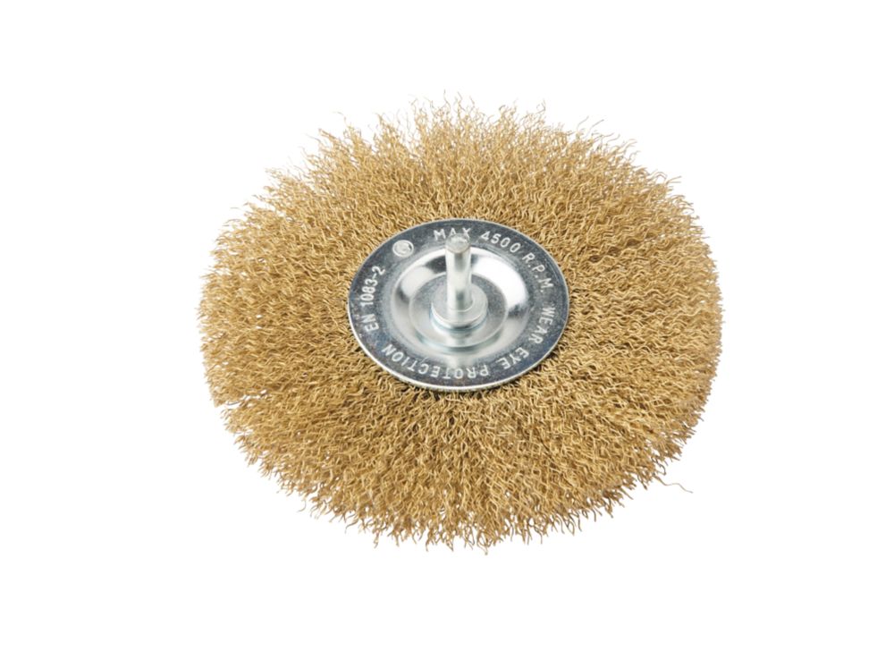 Brosse boisseau pour meuleuse à fils 120mm
