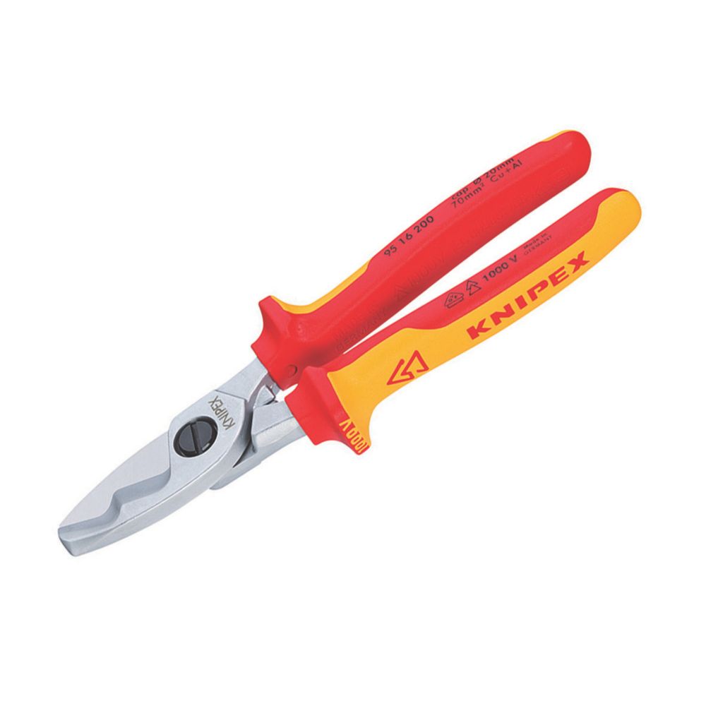 Pince coupe-câble VDE Knipex 200mm