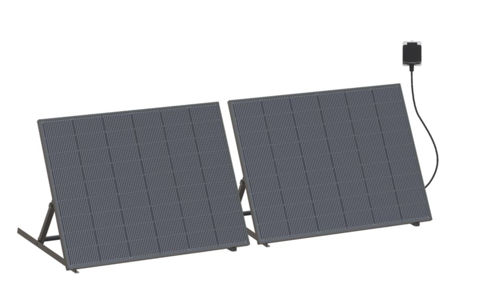 Kit solaire photovoltaique monocristallin Mecafer 420W