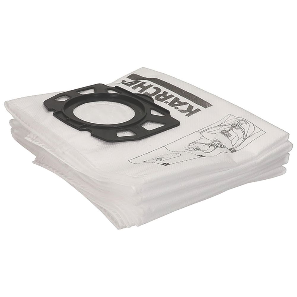 Lot de 4 sacs filtrants Karcher