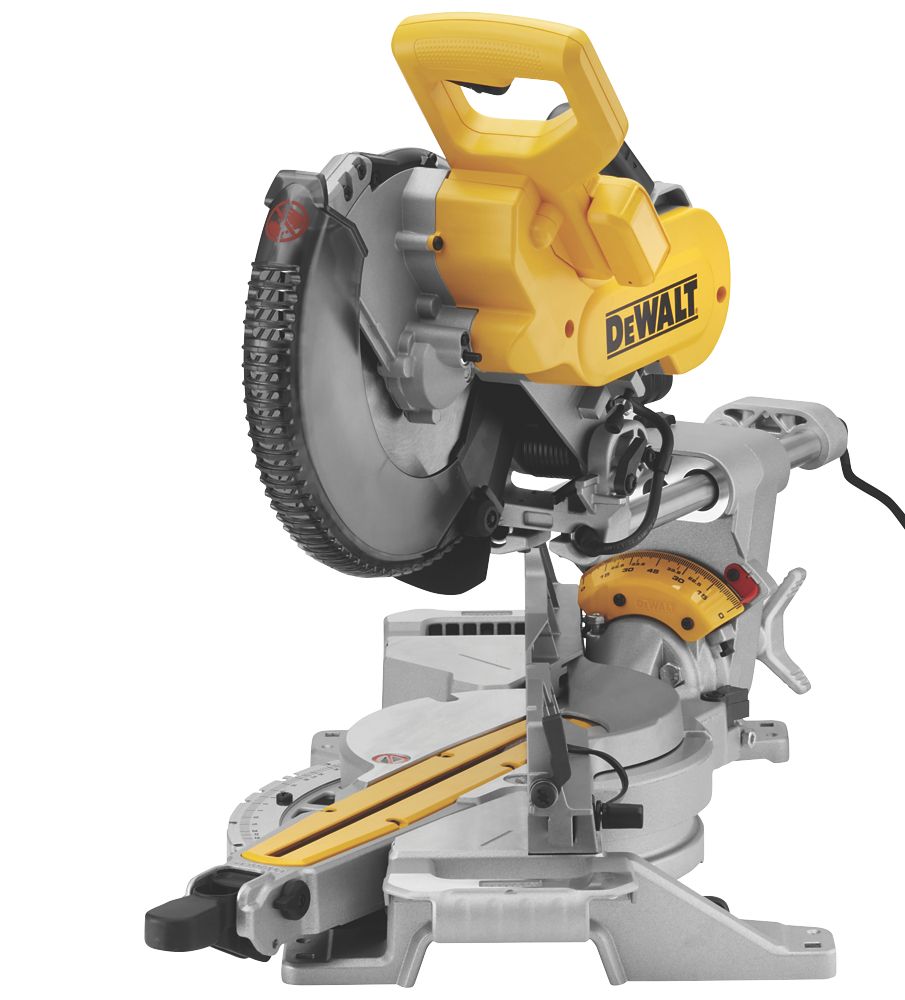 Scie à onglet radiale filaire 250mm 230V DeWalt DWS727-QS 1675W