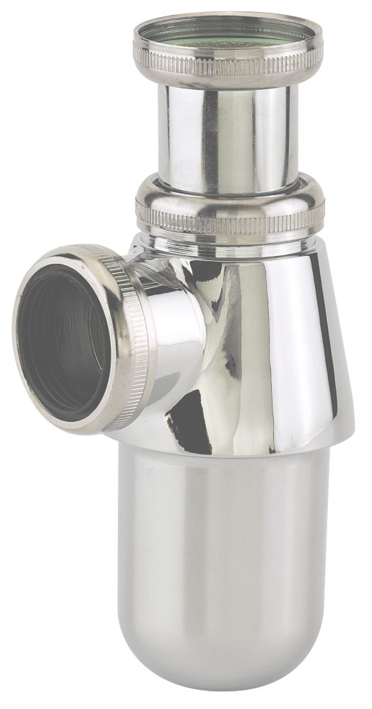 Siphon de vasque Valentin en laiton chromé 32mm