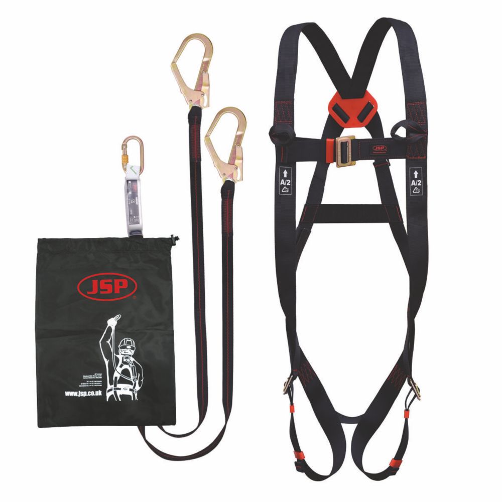 Kit antichute de sécurité JSP Spartan avec double longe de 2m