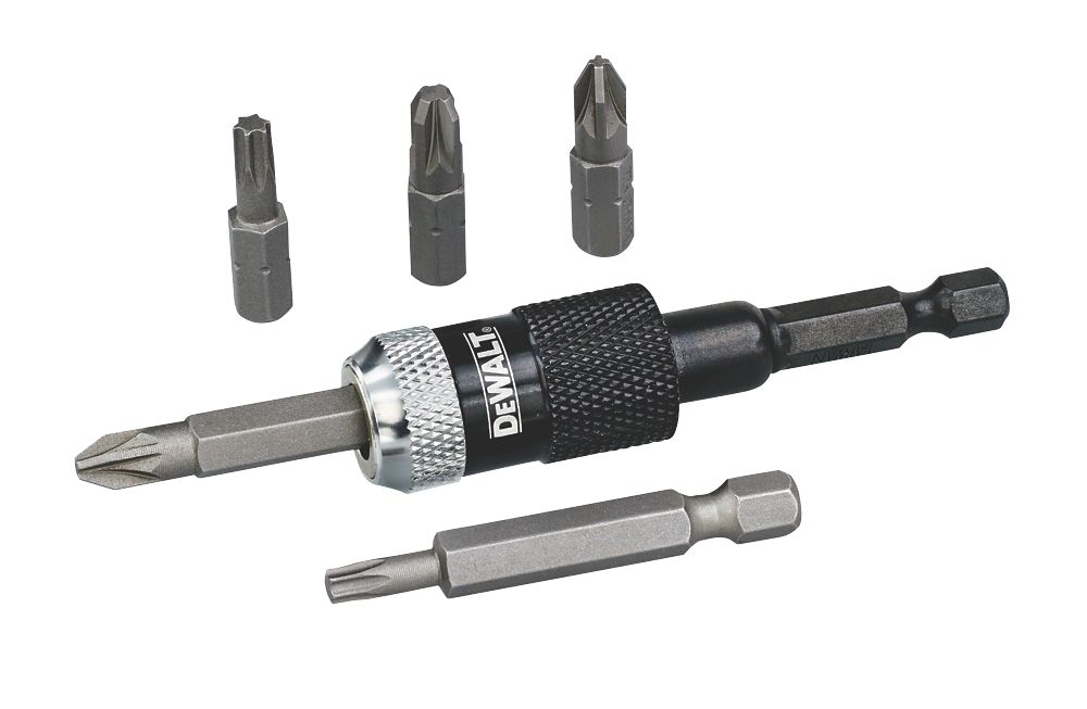 Jeu de 6 embouts de visseuse assortis à queue hexagonale 6,35mm DeWalt