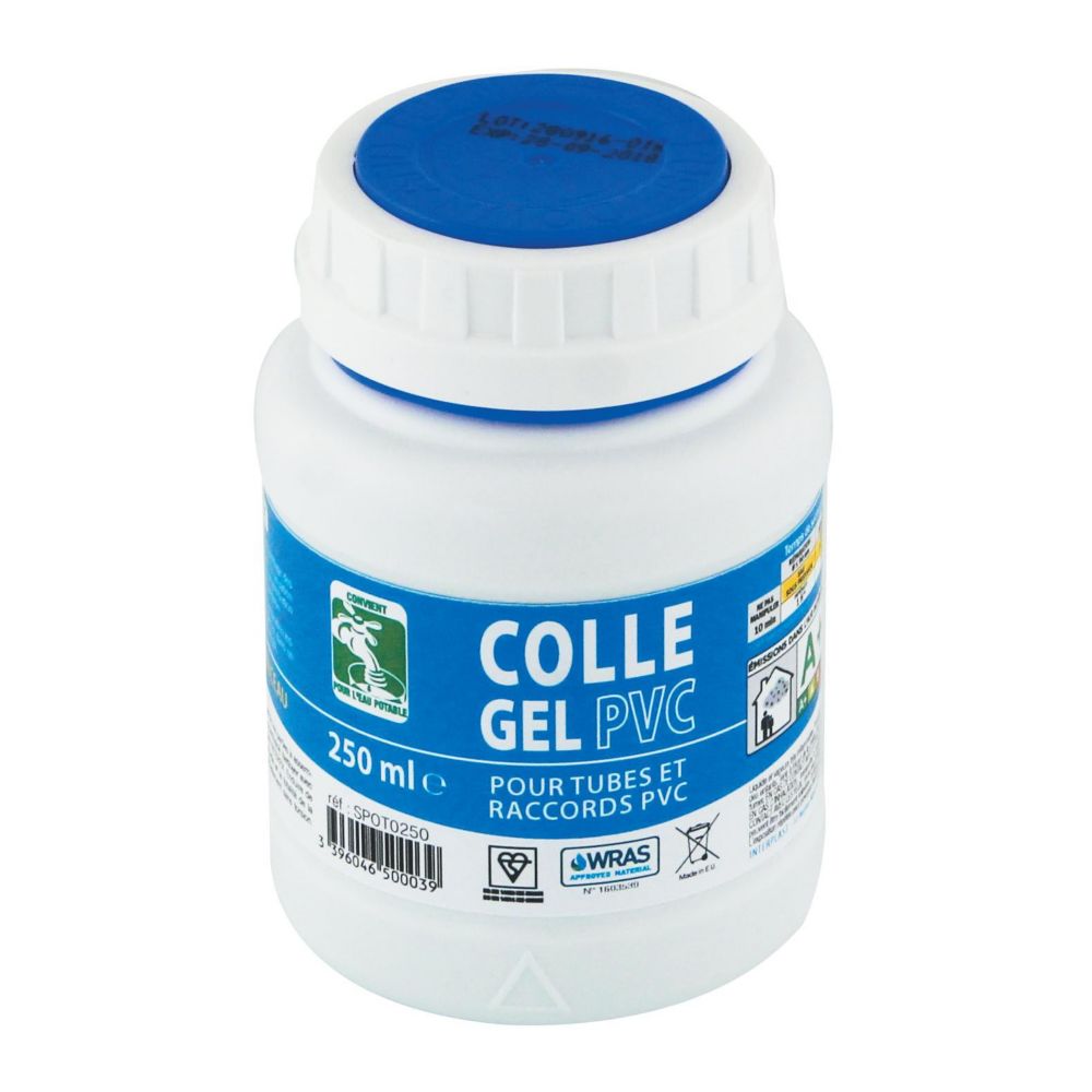 Colle gel PVC avec pinceaux Fitt 250ML