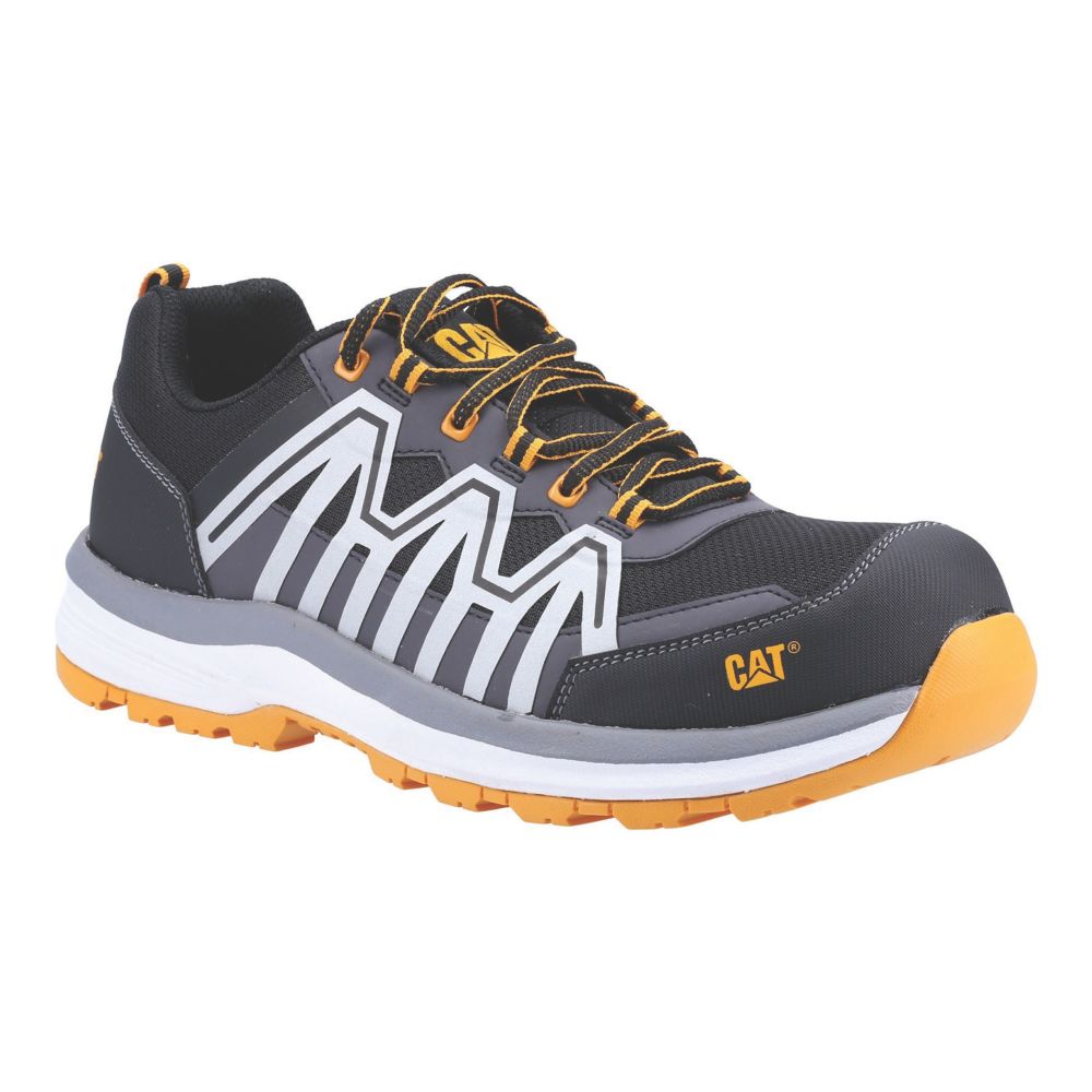 Baskets de sécurité étanches S3 CAT Charge noires et orange pointure 46