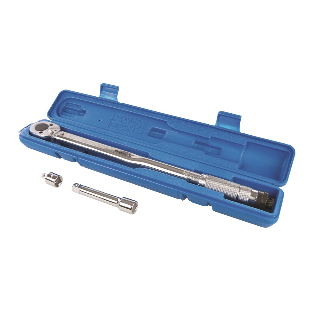 Clé dynamométrique Silverline 3/2" x 18,3", lot de 3