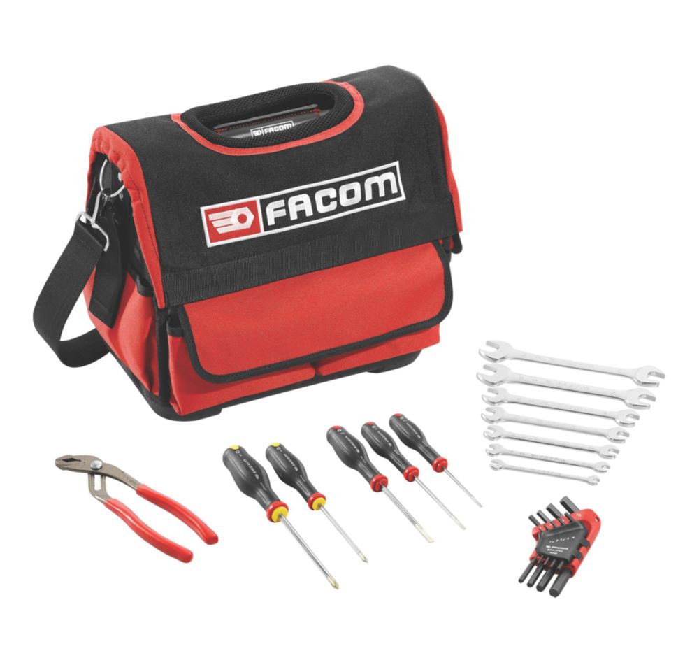 Sac souple avec outils Facom BS.T14CM1PB 23 pièces