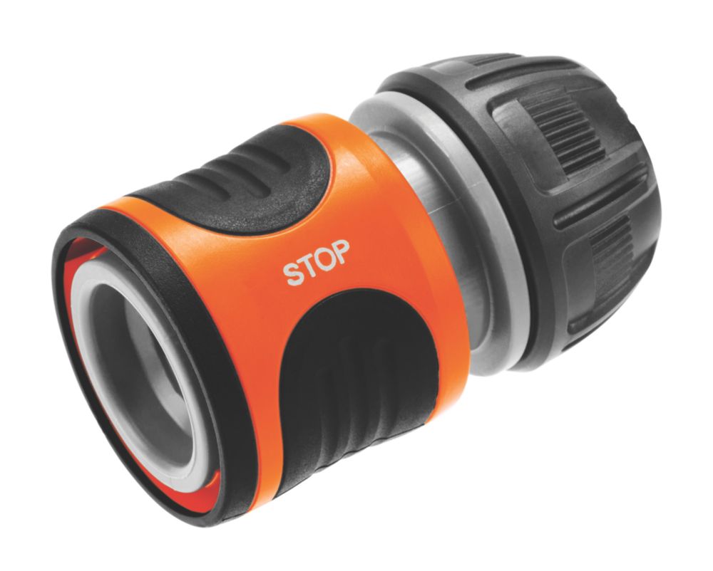 Raccord pour tuyau arrosage Aqua Stop 13 mm (1/2'') et 15 mm (5/8") - Gardena