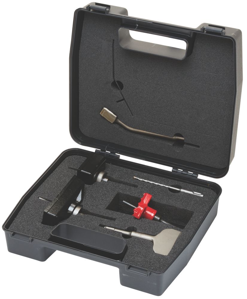 Kit de 7 accessoires pour pose de boîtier électrique et de saignée EBS Armeg