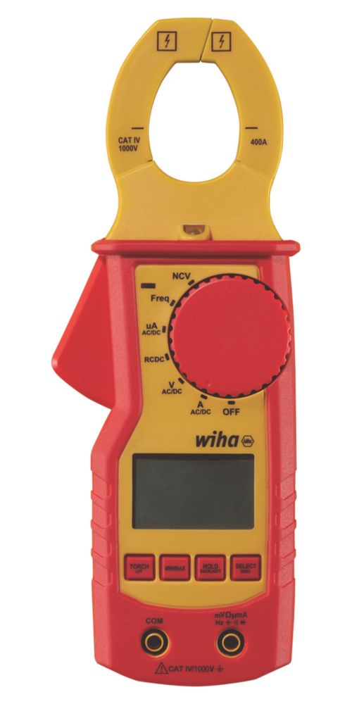 Pince ampèremétrique Wiha CA/CC 600A