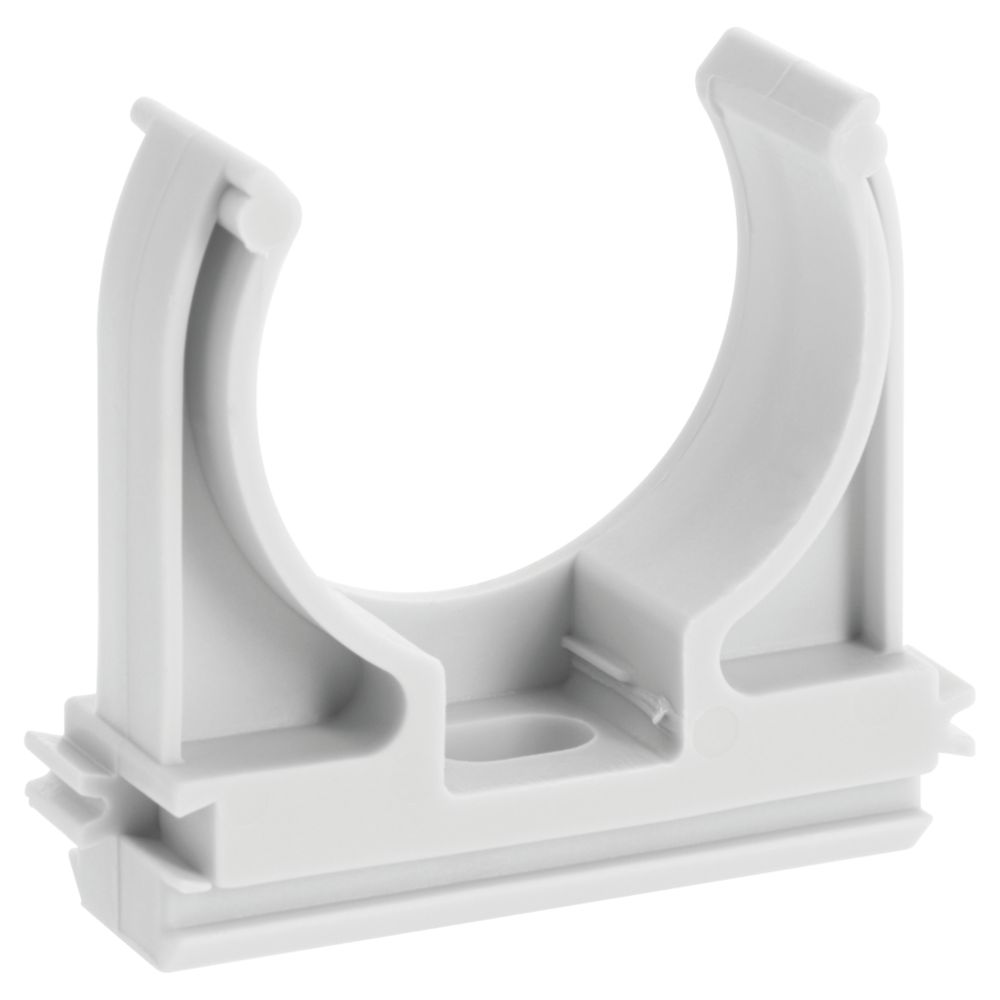 Clip de fixation gaine ICTA ou tube IRL diamètre 16mm, Gewiss, Lot de 100