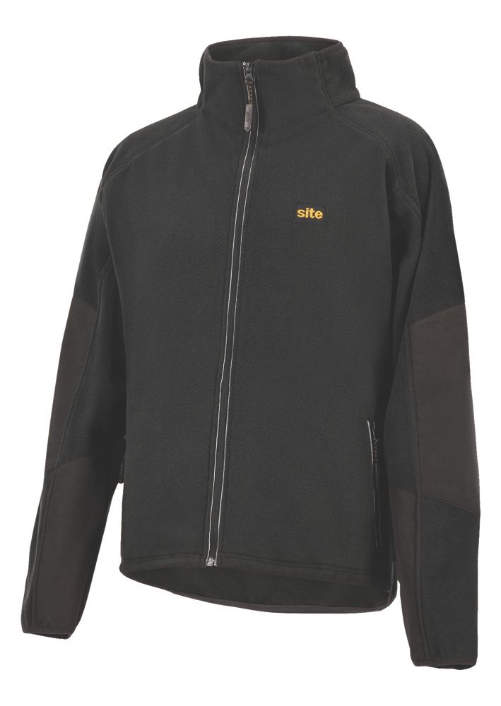 Polaire zippée Site Karker noire taille L