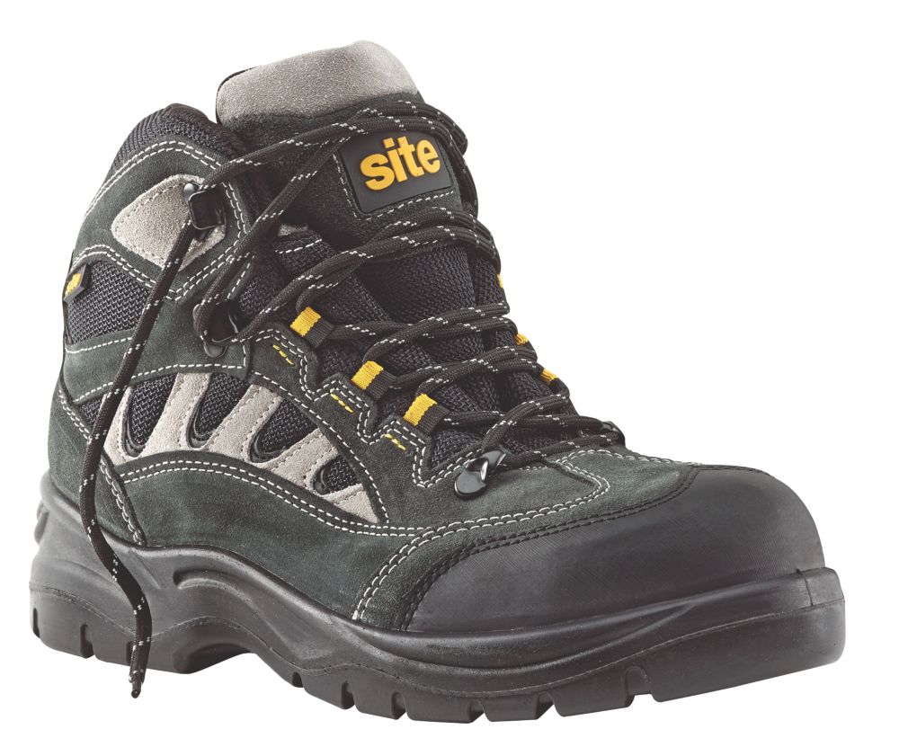 Chaussures de sécurité montantes S1 P Site Granite gris foncé pointure 43