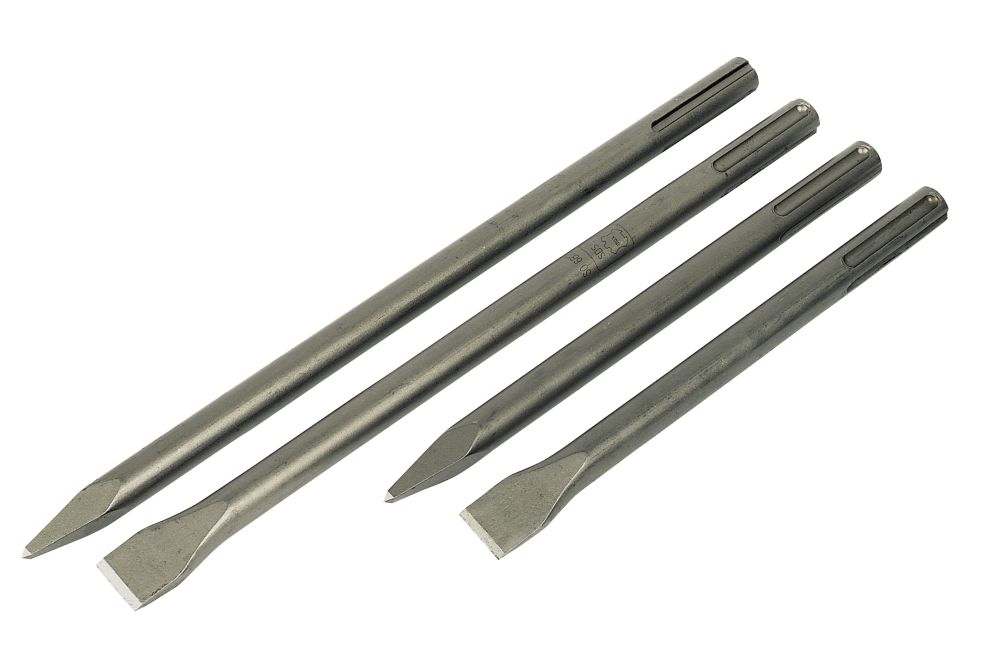 Jeu de 4 burins SDS Max DeWalt