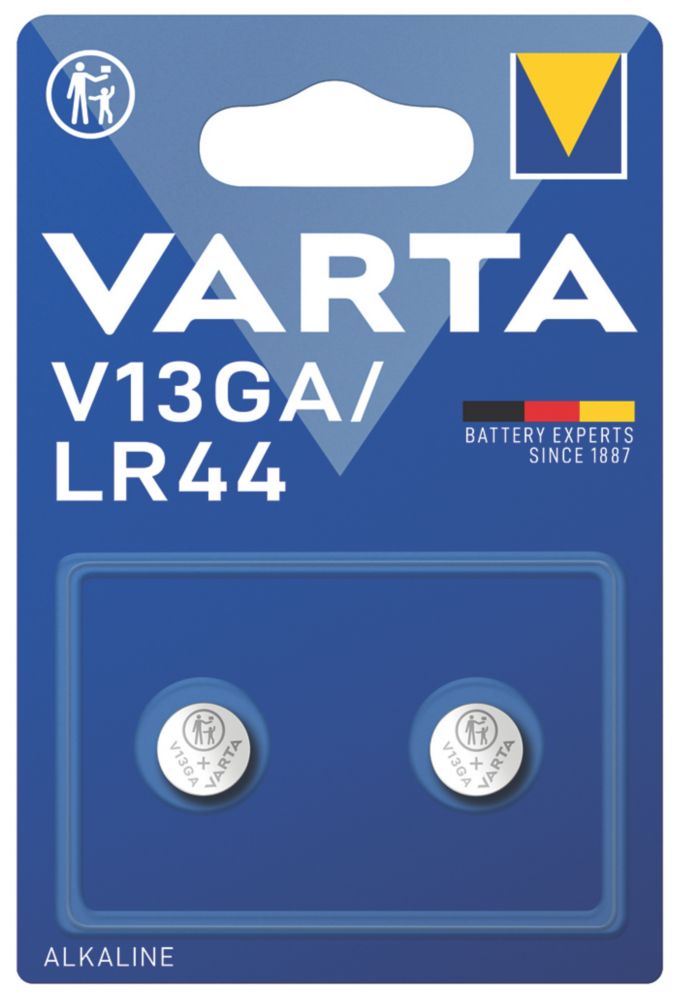 Lot de 2 piles LR44 Varta