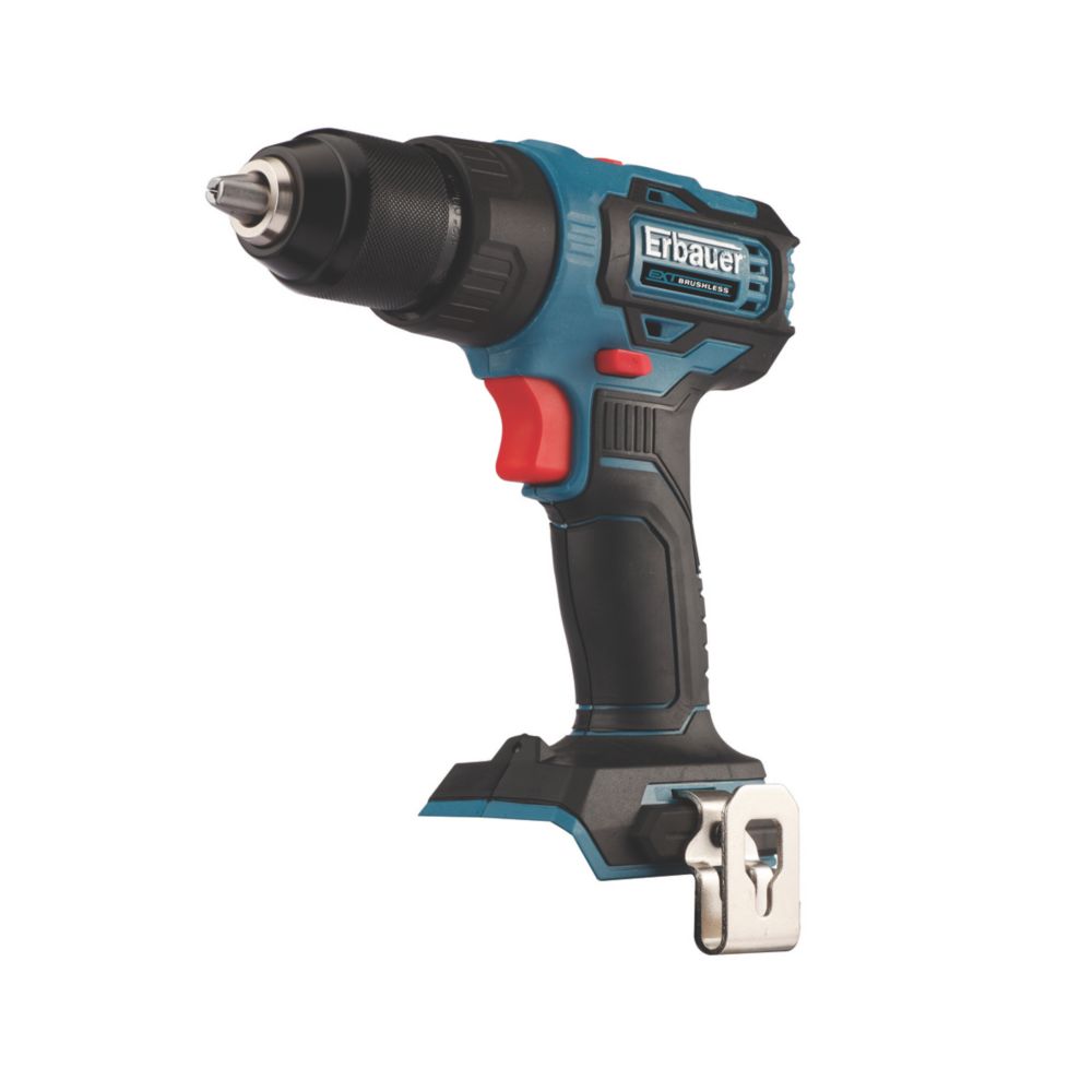 Perceuse visseuse sans fil brushless Erbauer EDD18-Li-2 18V Li-ion EXT - Sans batterie
