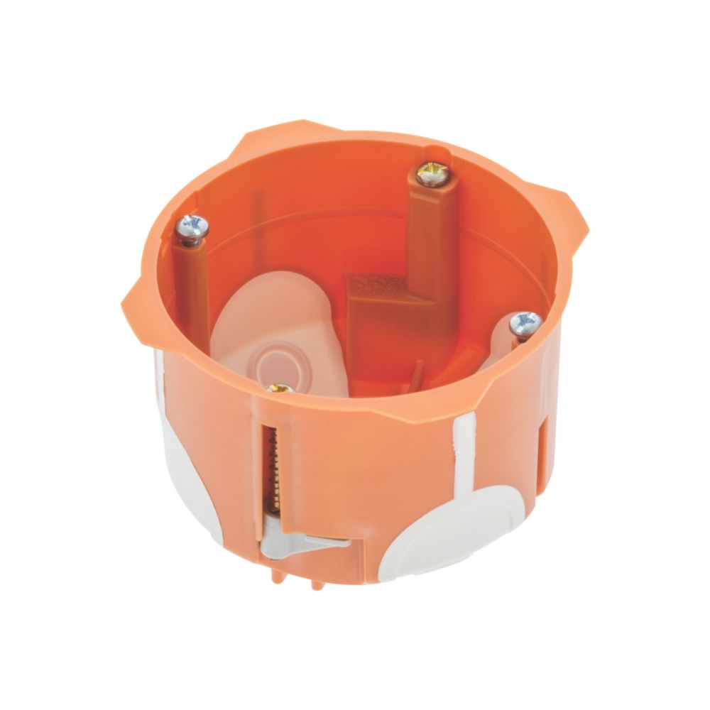 Boîte d'encastrement multimatériaux 1 poste étanche diamètre 67 profondeur 50 Capri
