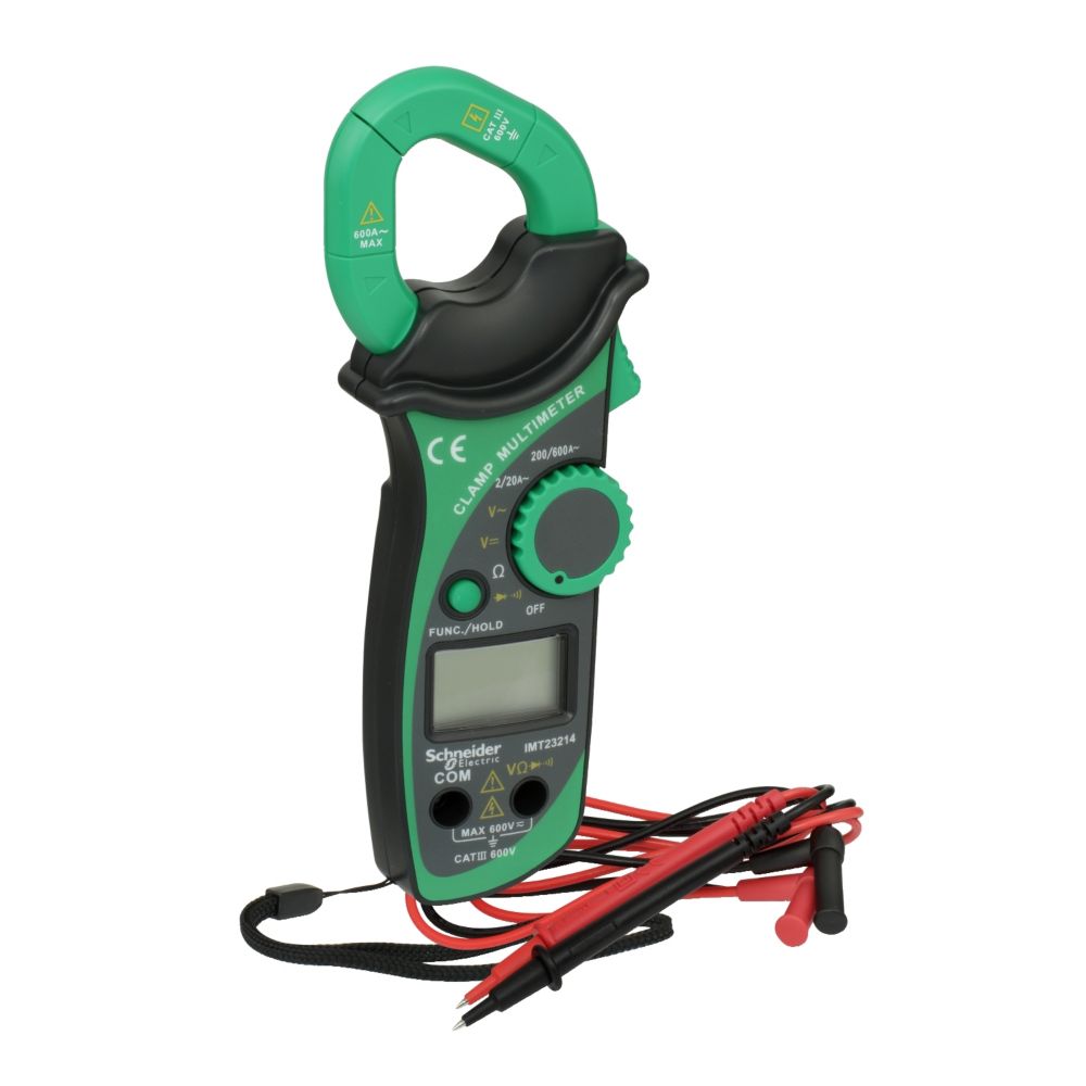 Pince de mesure ampèremétrique numérique Cat III 600 V Thorsman Schneider Electric