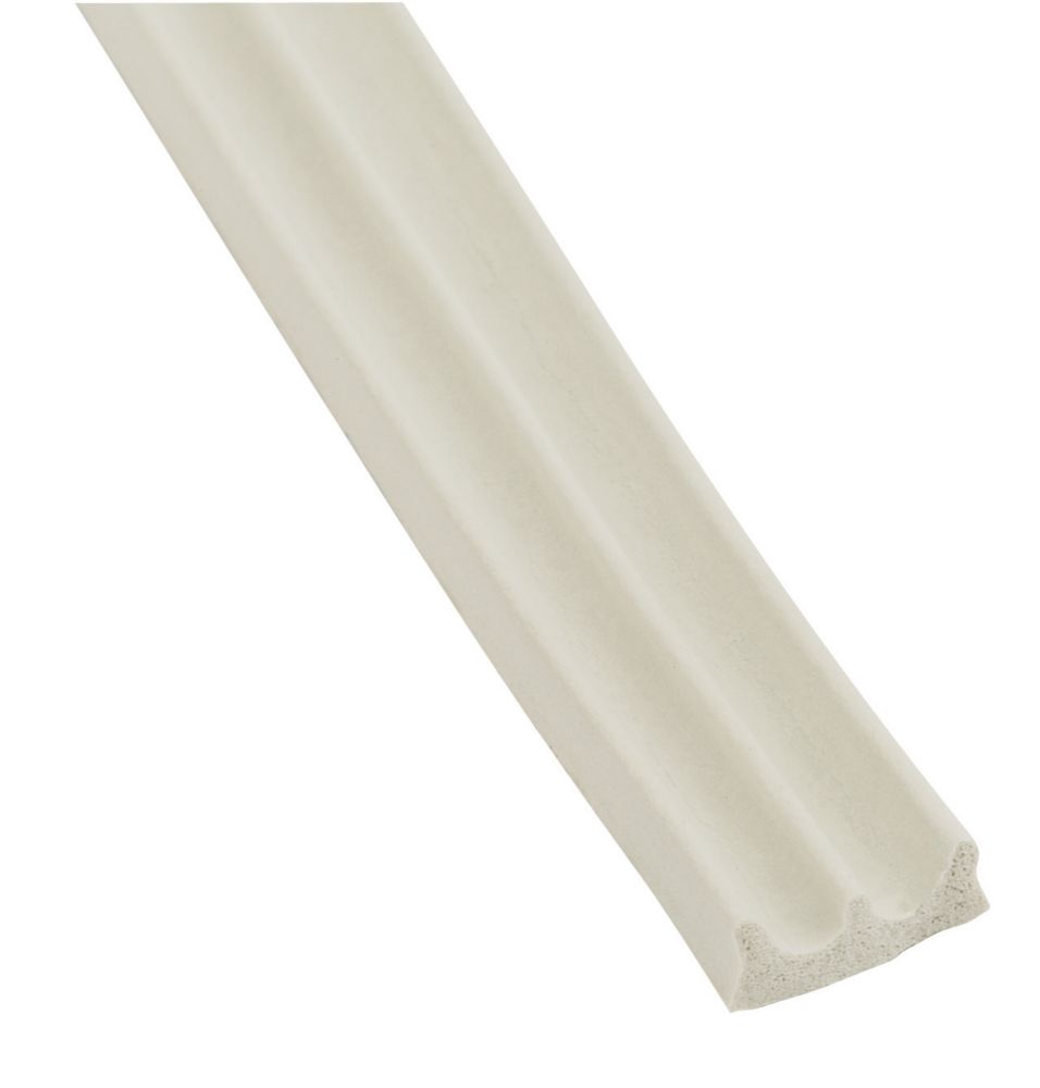 Joint E en caoutchouc EPDM Stormguard blanc 20m