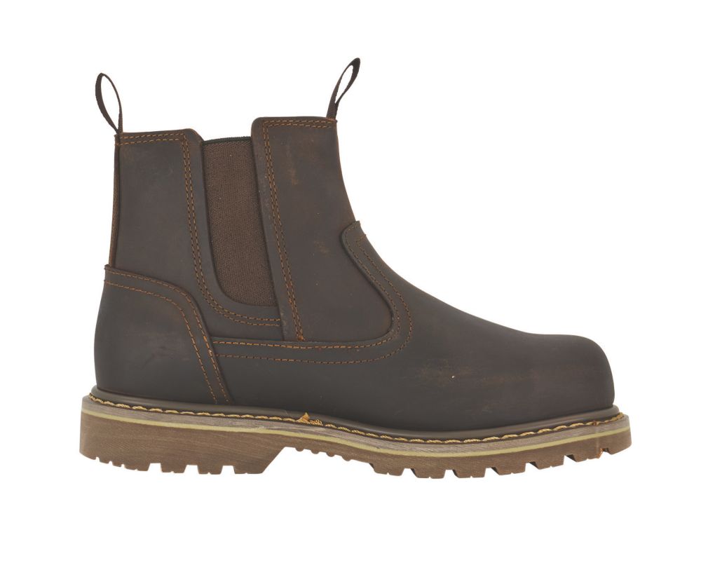 Bottines de sécurité chelsea SB P pour femme Site Mudguard marron pointure 36