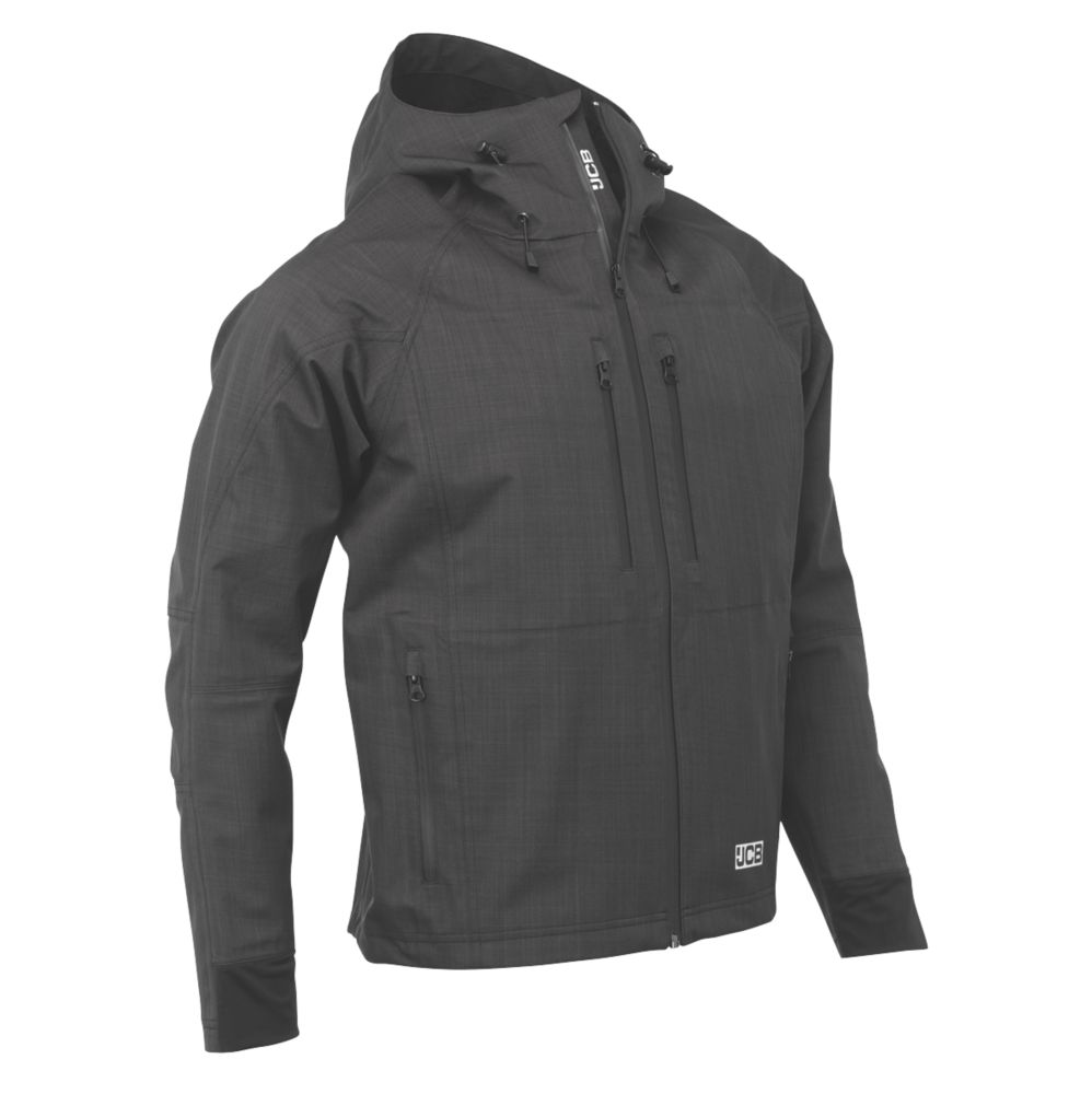 Veste de travail JCB Sitemaster noire, taille XXL
