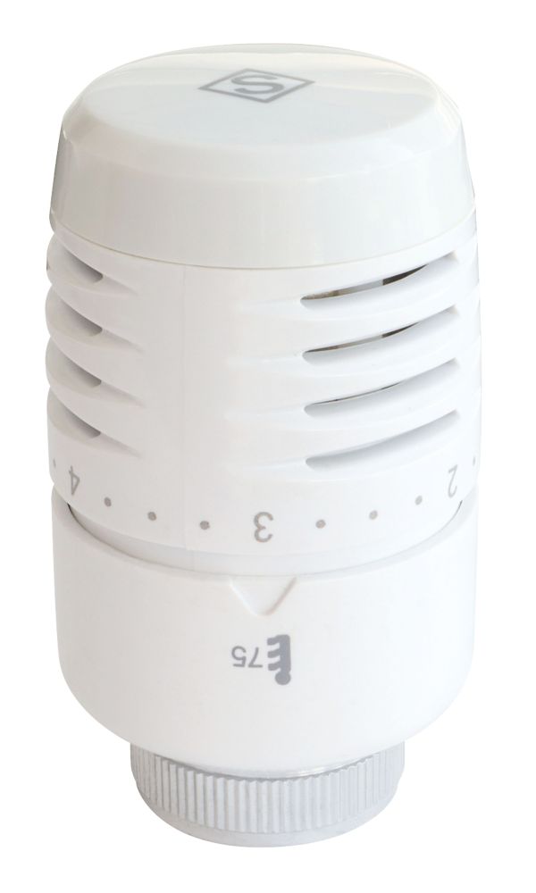 Tête TRV Somatherm blanche