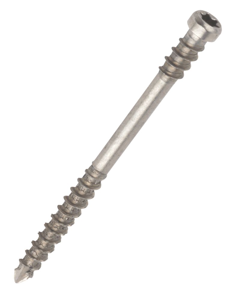 200 vis terrasse à tête cylindrique en acier inoxydable A2 TX Spax Wirox 5 x 50mm