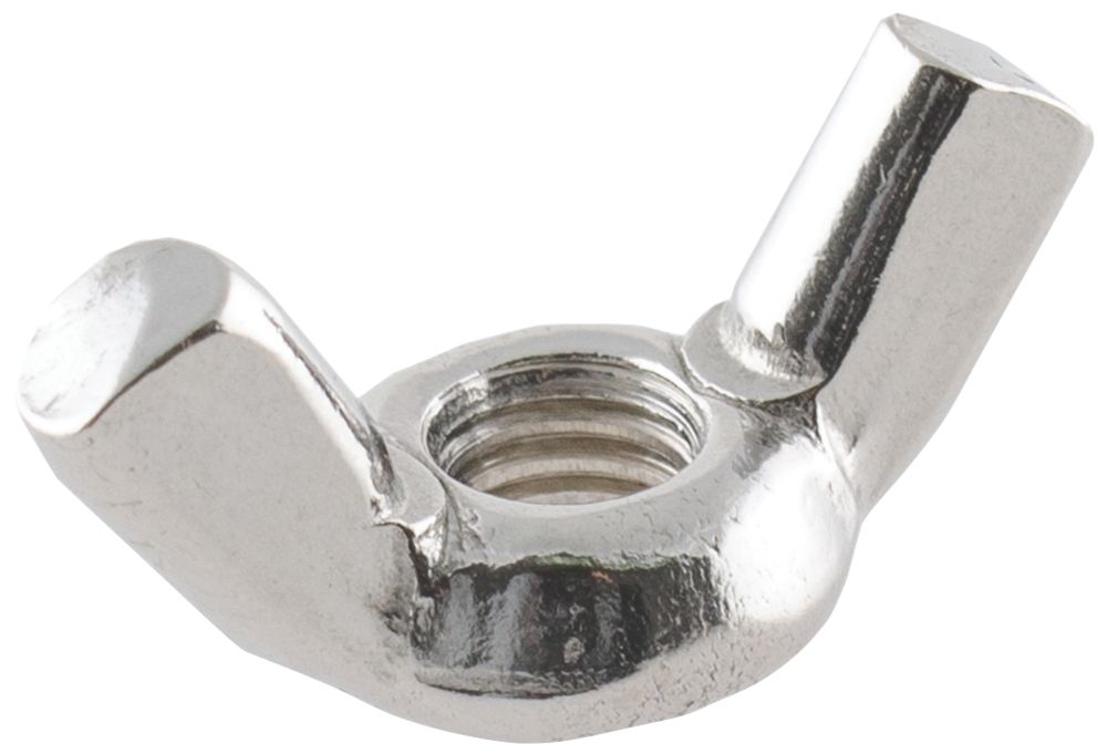 10 écrous à oreilles en acier inoxydable A2 Easyfix M6